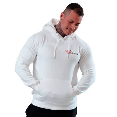 SWEATSHIRT COM CAPUZ BRANCO...