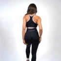BLUSA PRETA COM COSTAS NADADORAS