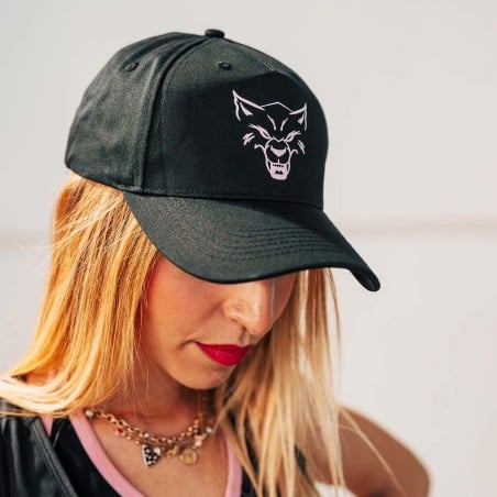 BONÉ ROSA LADY WOLF