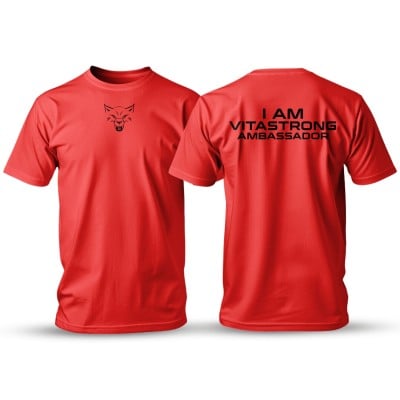 TSHIRT VERMELHA OFICIAL DO...
