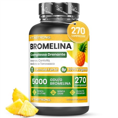 BROMELAÍNA | Anti-inflamatório | Vitastrong