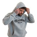 SWEATSHIRT UNIVERSITÁRIO CINZA ESCURO