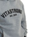 SWEATSHIRT UNIVERSITÁRIO CINZA ESCURO