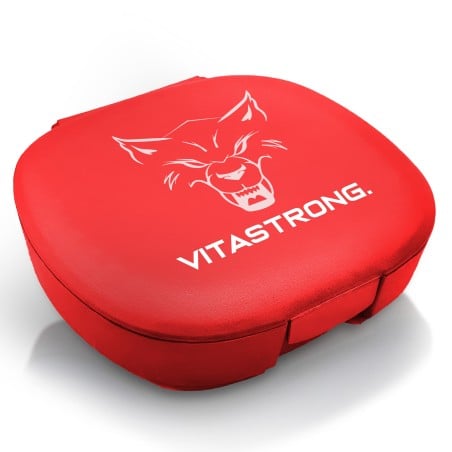 PORTA-COMPRIMIDOS VERMELHO