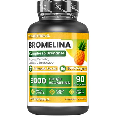 BROMELAIN | Digestão e Drenagem | Vitastrong